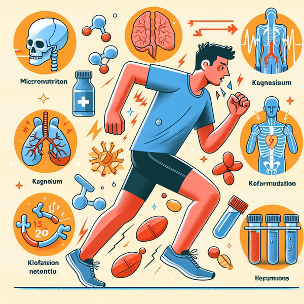 Welche Rolle spielen Mikronährstoffe wie Magnesium und Kalium beim Laufen und welche Symptome können bei einem Mangel während längerer Läufe auftreten?