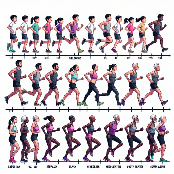 Wie verändert sich der Laufstil eines Menschen im Laufe des Lebens, und welche Anpassungen sollten Läufer vornehmen, um Verletzungen zu vermeiden?