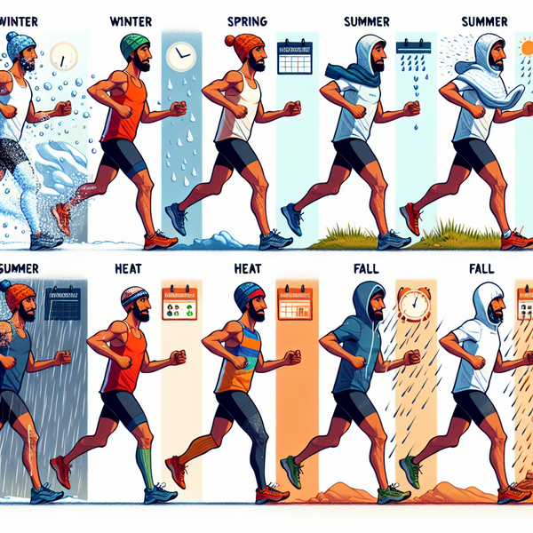 Wie beeinflussen saisonale Änderungen, wie Temperatur und Luftfeuchtigkeit, die Laufleistung und wie kann man sich am besten anpassen?