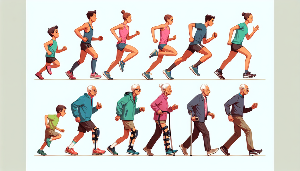 Ältere Läufer brauchen längere Erholungsphasen - Wie verändert sich der Laufstil eines Menschen im Laufe des Lebens, und welche Anpassungen sollten Läufer vornehmen, um Verletzungen zu vermeiden?