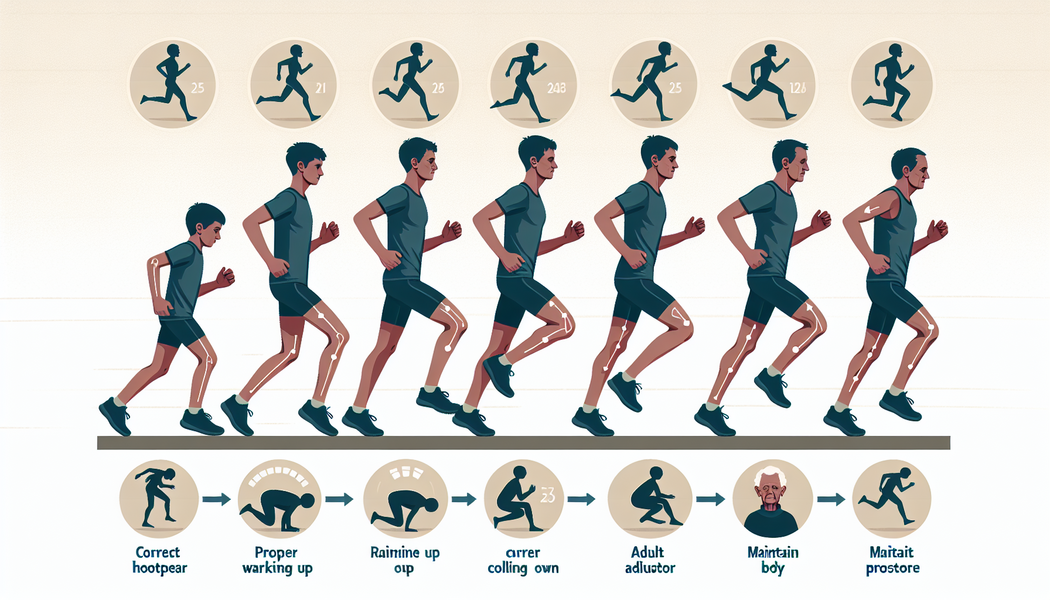 Anpassung der Laufschuhe für besseren Support - Wie verändert sich der Laufstil eines Menschen im Laufe des Lebens, und welche Anpassungen sollten Läufer vornehmen, um Verletzungen zu vermeiden?